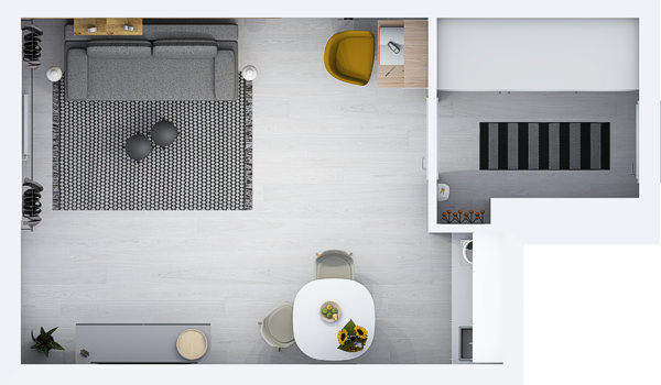 Ferienwohnung Ansicht 1